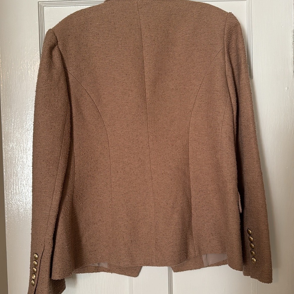Lagence Kenzie Double Breasted Blazer in Light Mocha. Size 12. NWT - Picture 7 of 7